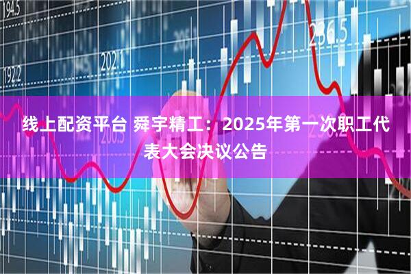 线上配资平台 舜宇精工：2025年第一次职工代表大会决议公告